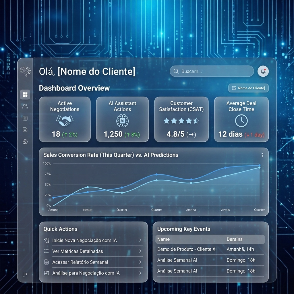 Dashboard de visão geral
